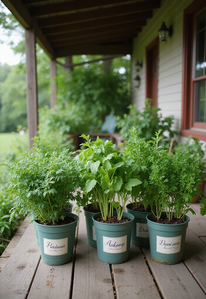 20 DIY Under Deck Landscape Projects That Won't Break the Bank (You’ll Love #16!) - 16. The Ultimate Herb Garden