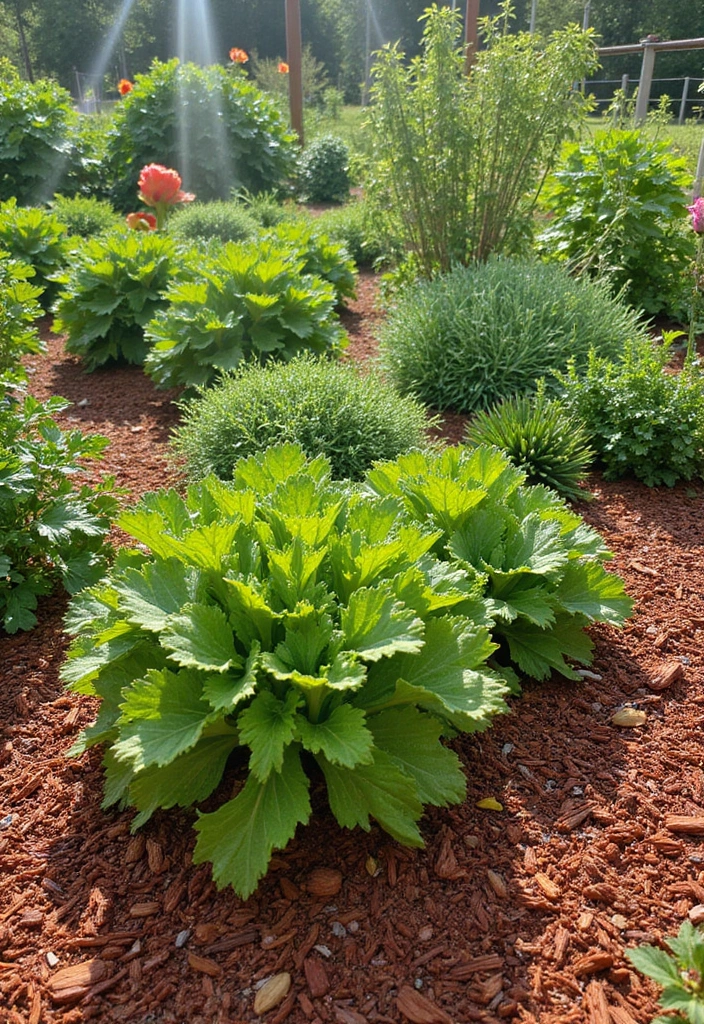 30 DIY Red Mulch Ideas to Elevate Your Landscape (You Can Do #22 This Weekend!) - 6. Edible Landscaping