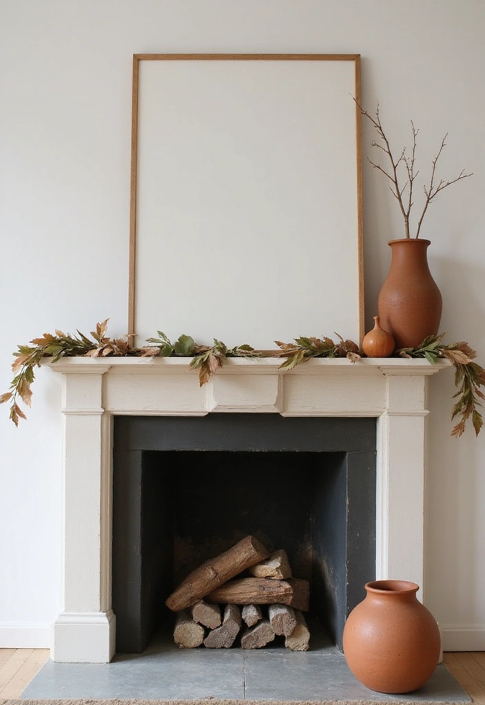 10 Minimalist Fall Fireplace Decor Ideas for a Chic Autumn Home! - 5. Earthy Color Palettes
