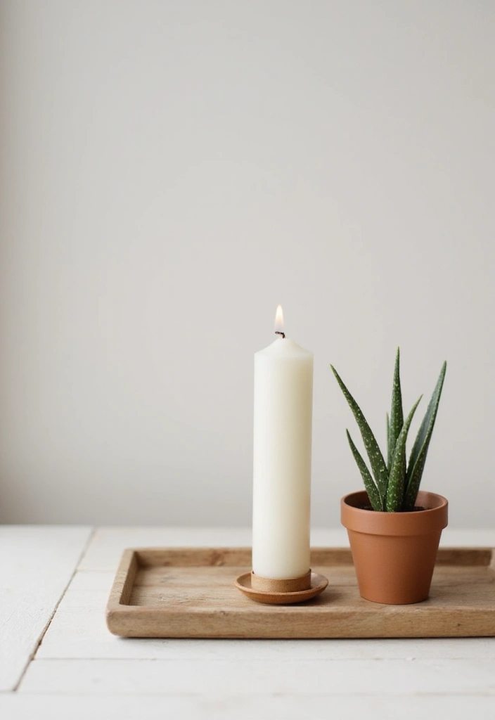 12 DIY Farmhouse Tray Ideas That Will Blow Your Mind (And They’re All Budget-Friendly!) - 11. Minimalist Tray Design