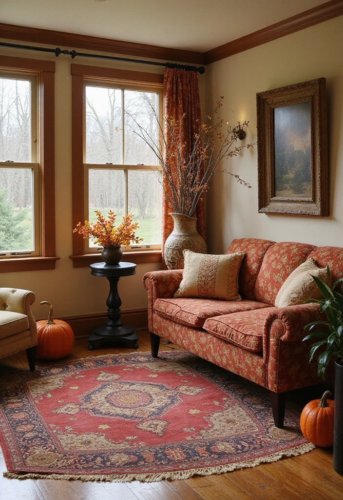 13 Fall Color Schemes for Your Home Exterior That Will Turn Heads (Check Out #3!) - 12. Classic Beige and Rustic Red