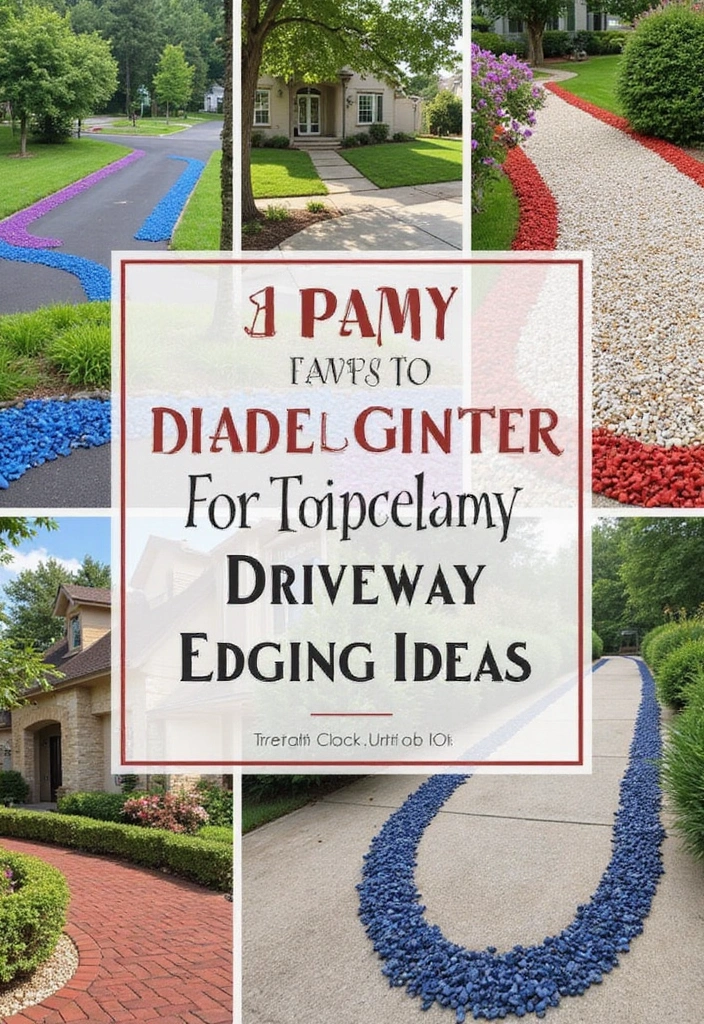 14 Colorful Driveway Edging Ideas That Will Make Your Neighbors Jealous! - Conclusion