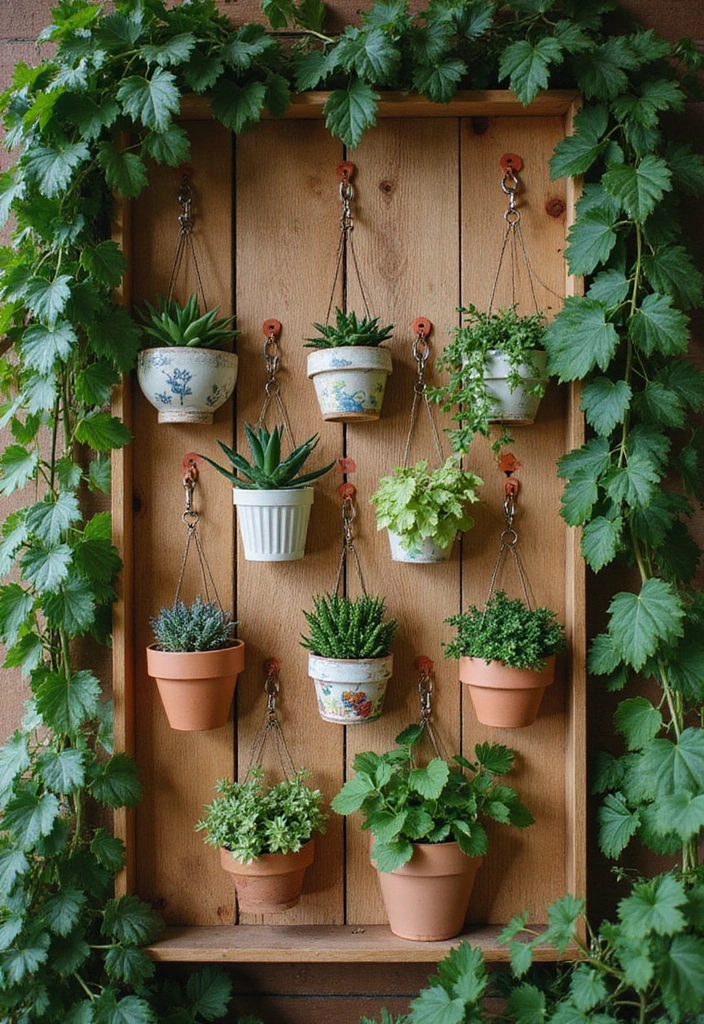 14 Themed Key Holder Ideas That Reflect Your Unique Personality and Style! - 3. Botanical Bliss with Plants