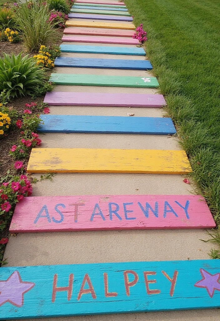 14 Wooden Driveway Edging Ideas That Add a Rustic Charm to Your Home! - 13. Pallet Wood Edging