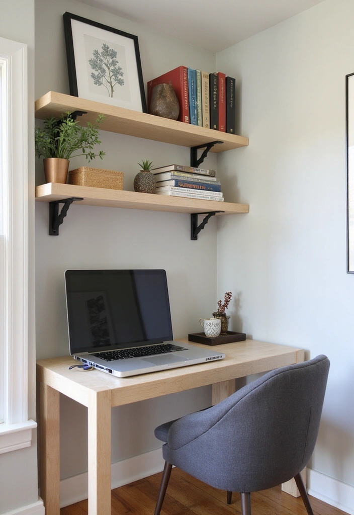 15 Corbel Styling Ideas to Elevate Your Home Office (Get Ready for #9!) - 9. Custom Corbels