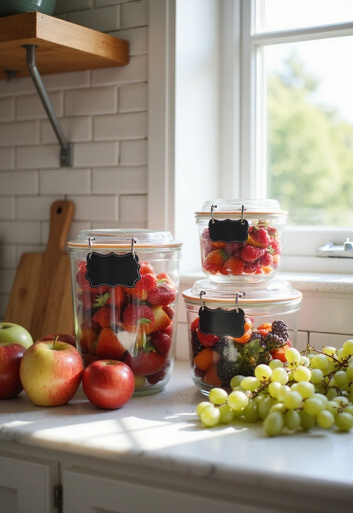 15 Fruit Storage Ideas That'll Keep Your Produce Fresh for Weeks (You Won't Believe #8!) - 1. The Power of Glass Containers