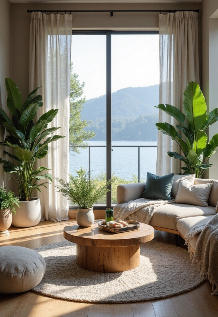 15 Lake House Color Schemes That Will Make You Want to Dive Right In (Wait Until You See #5!) - 15. Muted Neutrals and Botanical Greens