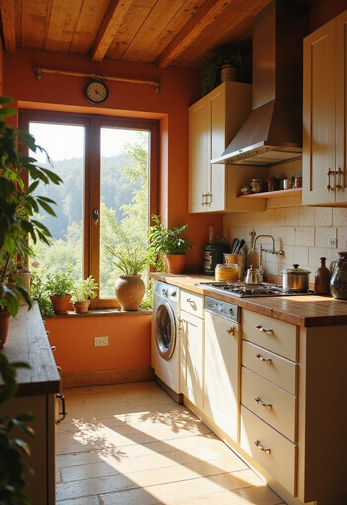15 Lake House Color Schemes That Will Make You Want to Dive Right In (Wait Until You See #5!) - 6. Warm Terracotta and Soft Creams