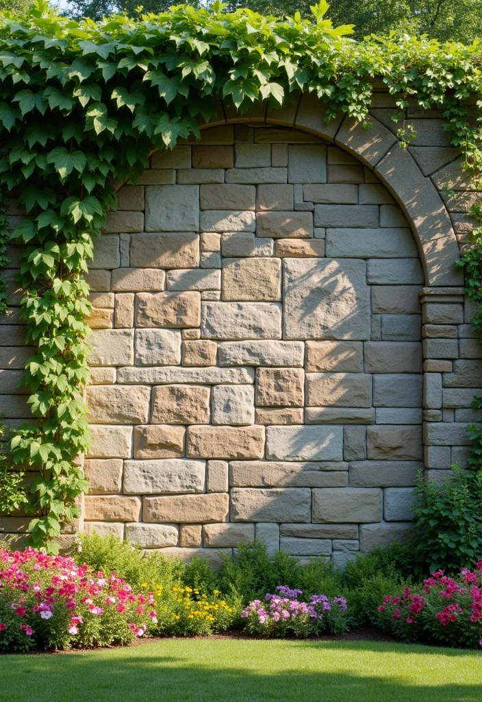 15 Stunning DIY Rock Garden Ideas That Will Transform Your Landscape (You Won't Believe #8!) - 10. Natural Stone Walls
