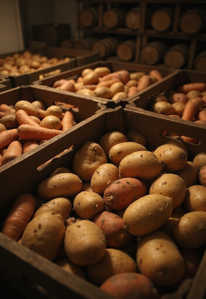 15 Vegetable Storage Hacks That Will Change Your Kitchen Game Forever! - 11. Store Veggies in a Cool, Dark Place