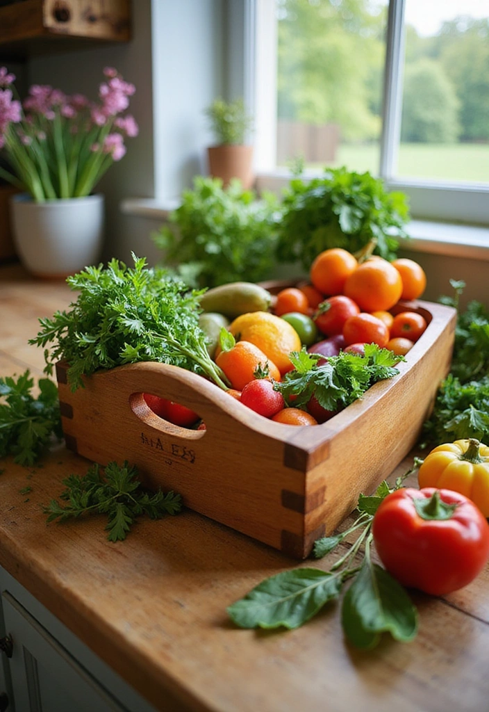 15 Vegetable Storage Hacks That Will Change Your Kitchen Game Forever! - 14. Use Trenchers for a Natural Look