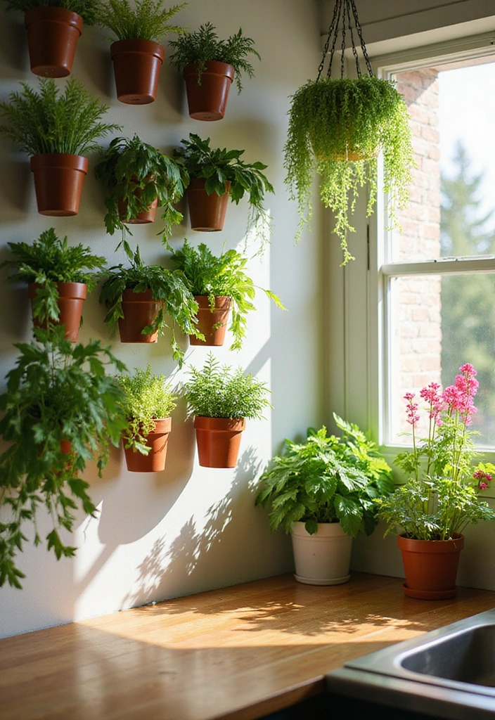 15 Vegetable Storage Hacks That Will Change Your Kitchen Game Forever! - 2. Create a Hanging Vegetable Garden