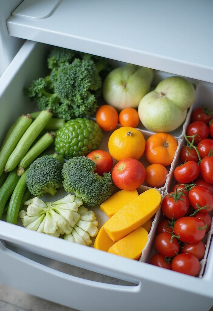 15 Vegetable Storage Hacks That Will Change Your Kitchen Game Forever! - 5. Use Produce Drawers Wisely