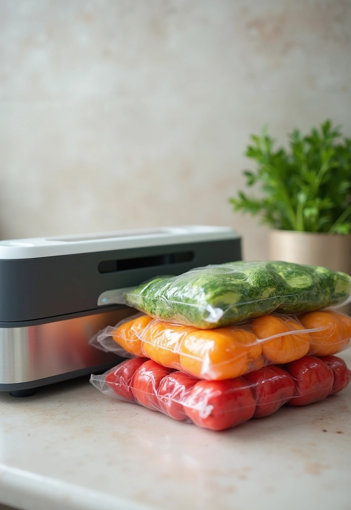 15 Vegetable Storage Hacks That Will Change Your Kitchen Game Forever! - 6. Vacuum Sealing for Longevity