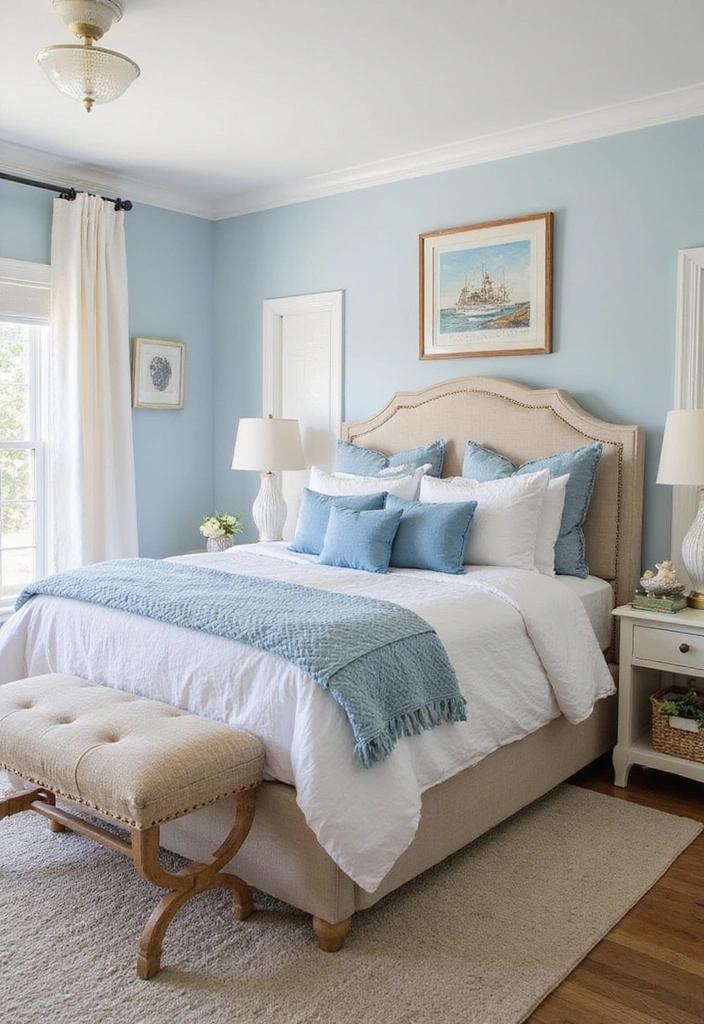 16 Beautiful Corbel Bed Frames That Will Transform Your Bedroom Into a Cozy Retreat (Check Out #8!) - 9. Nautical Escape