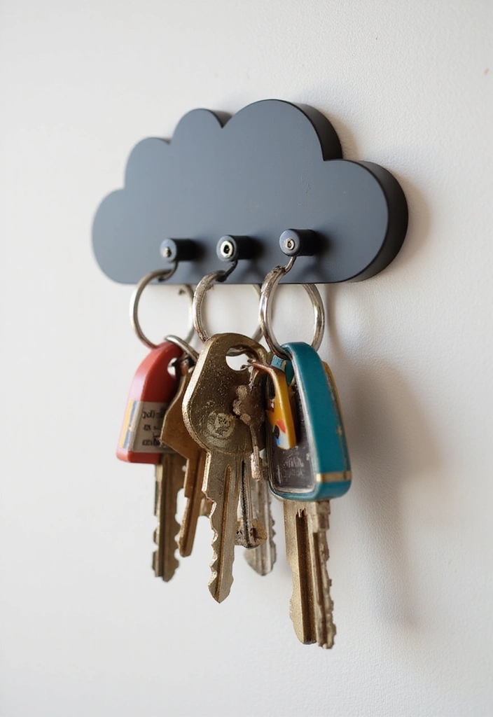 16 Creative Key Holder Solutions You Never Knew You Needed (Wait Until You See #6!) - 1. Magnetic Key Holder