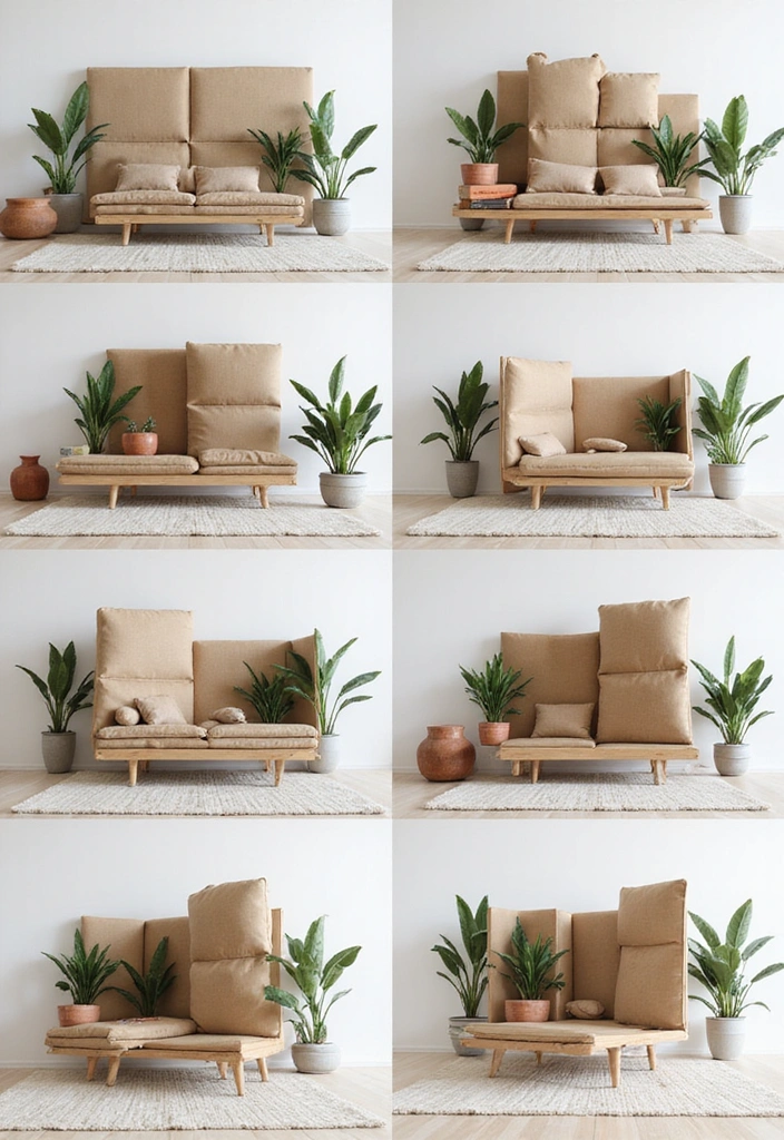 16 Foldable Room Dividers That Are Perfect for Any Space (Ideal for Quick Changes!) - 10. Customizable Modular Dividers