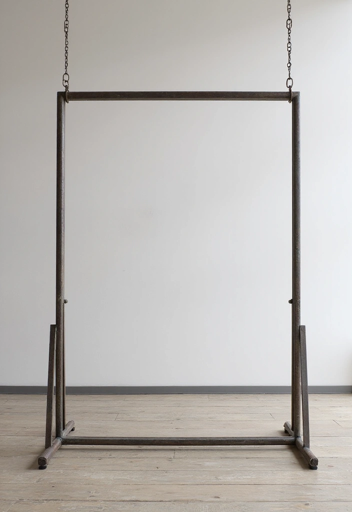 16 Foldable Room Dividers That Are Perfect for Any Space (Ideal for Quick Changes!) - 3. Minimalist Metal Frames