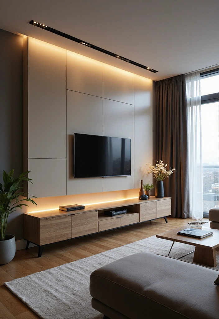 16 Foldable Room Dividers That Are Perfect for Any Space (Ideal for Quick Changes!) - 9. Smart Tech Dividers