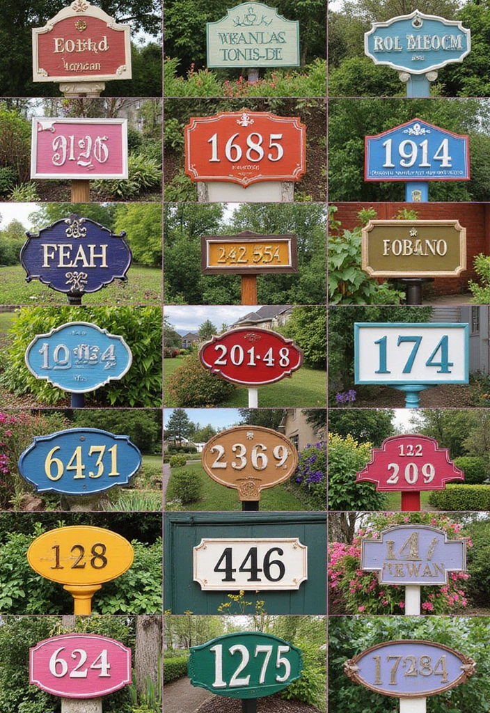 17 Colorful House Number Ideas That'll Brighten Up Your Home's Entrance! - Conclusion