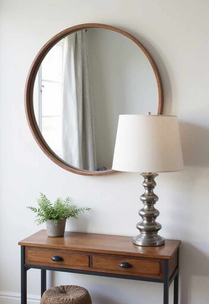 18 Modern Entryway Mirror Designs That Are Totally Instagrammable (Don’t Miss #6!) - 8. Wall-mounted Mirrors