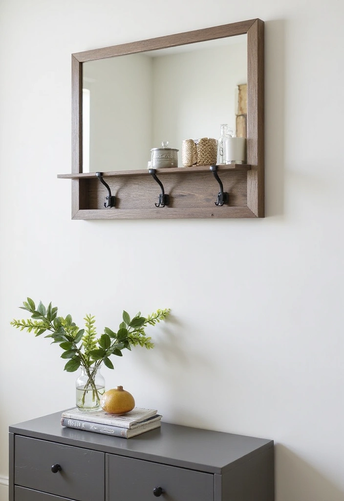18 Modern Entryway Mirror Designs That Are Totally Instagrammable (Don’t Miss #6!) - 9. Multi-functional Mirrors