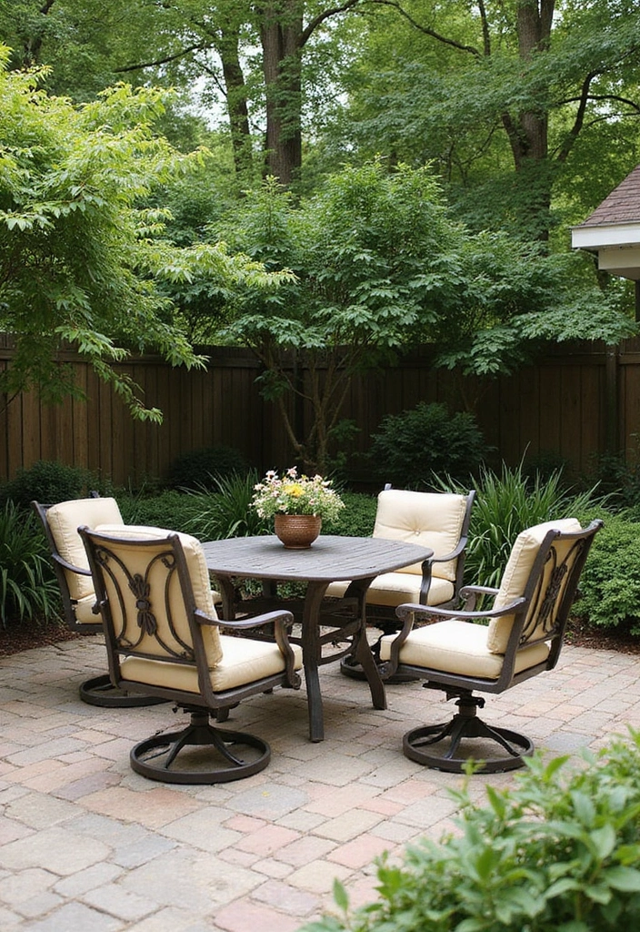 18 Unique Corbel Furniture Designs That Will Change Your Home Game! - 12. Corbel Furniture in Outdoor Spaces