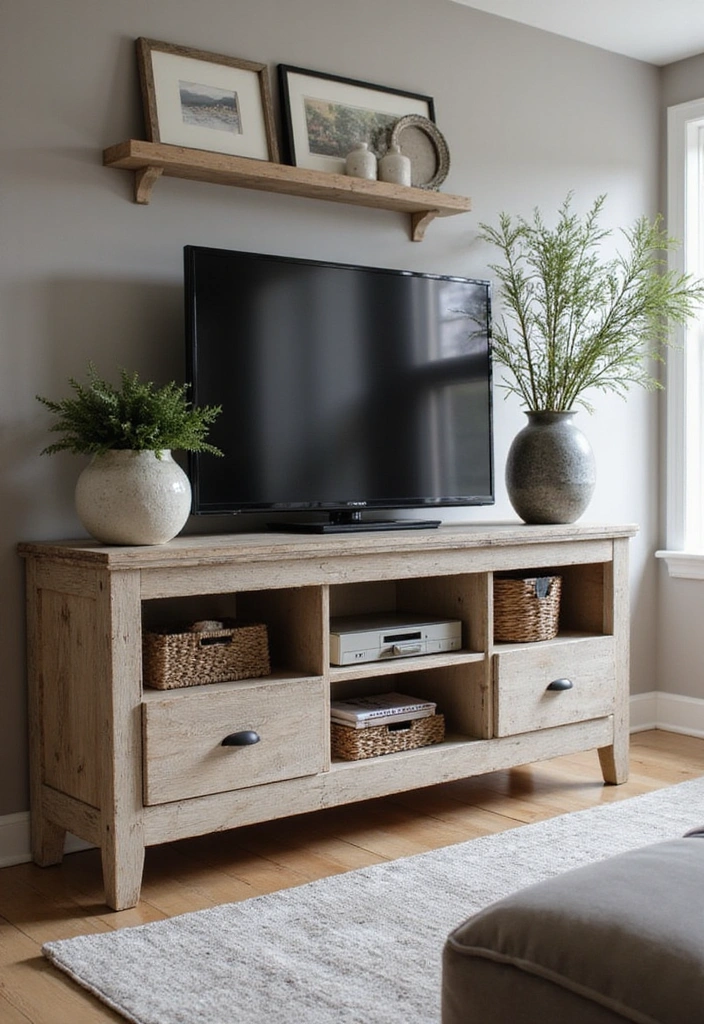 18 Unique Corbel Furniture Designs That Will Change Your Home Game! - 13. Corbel-Designed TV Stands