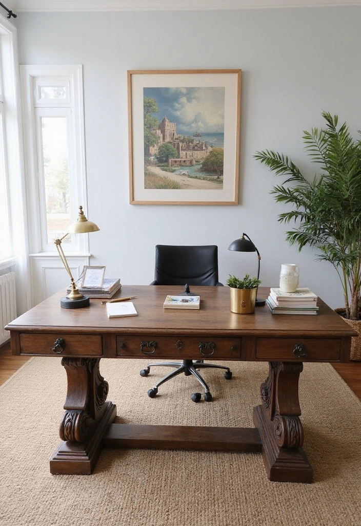 18 Unique Corbel Furniture Designs That Will Change Your Home Game! - 17. Corbel-Laden Desks