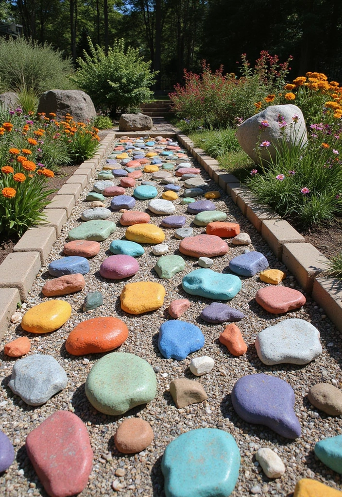 19 Beautiful Low-Maintenance Rock Garden Ideas for Busy Homeowners (You’ll Want #6!) - 11. Artistic Expression