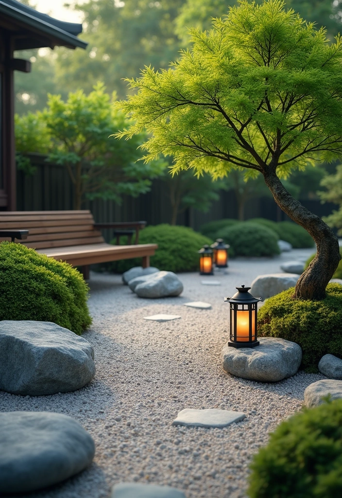 19 Beautiful Low-Maintenance Rock Garden Ideas for Busy Homeowners (You’ll Want #6!) - 2. Zen Balancing Act