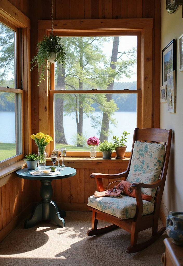 19 Stylish Lake House Furniture Ideas That are Both Functional and Fabulous! - 10. Vintage Accents