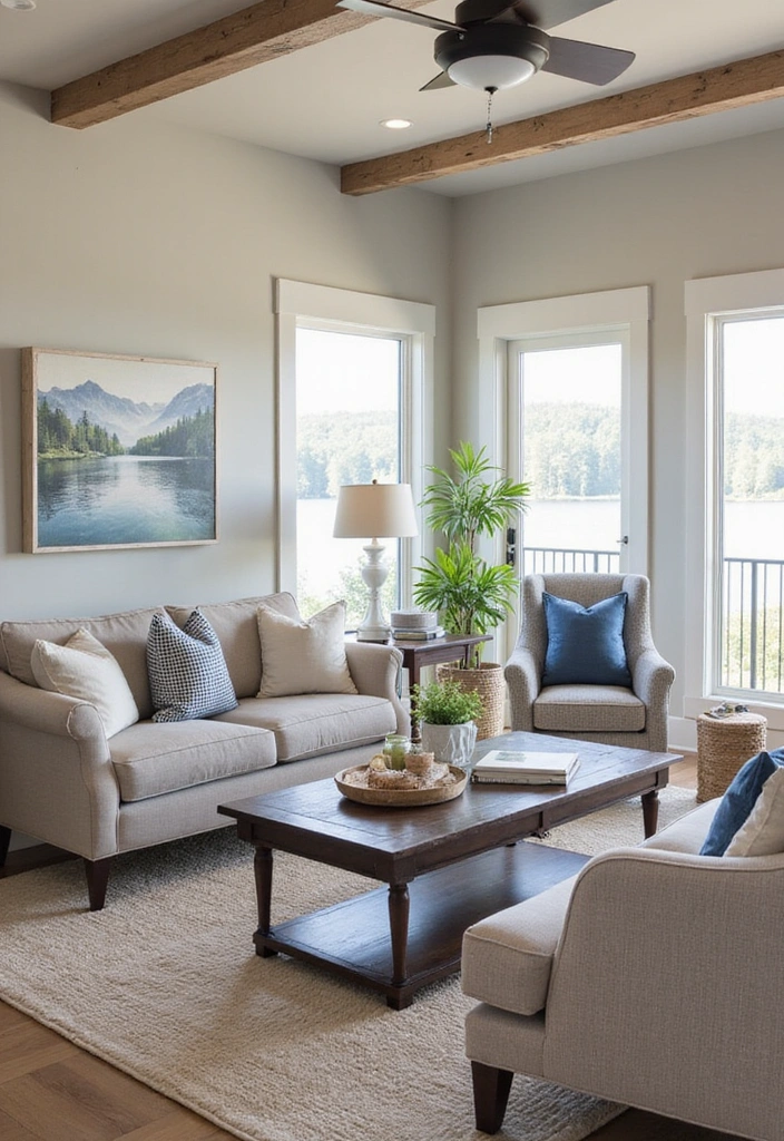 19 Stylish Lake House Furniture Ideas That are Both Functional and Fabulous! - 13. Elegant Side Tables