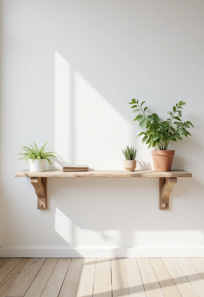 20 DIY Corbel Projects That’ll Add Character to Your Home (You Won't Believe How Easy #6 Is!) - 6. Simple Corbel Shelving (You Won't Believe How Easy This Is!)