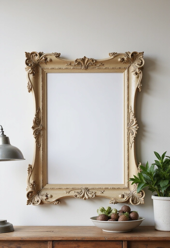 20 DIY Corbel Projects That’ll Add Character to Your Home (You Won't Believe How Easy #6 Is!) - 8. Corbel Frame for Artwork
