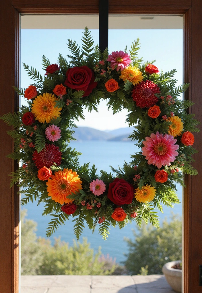 20 Easy DIY Lake House Decor Projects That'll Add a Personal Touch (You Won't Believe #10!) - 18. Seasonal Wreaths for Every Occasion