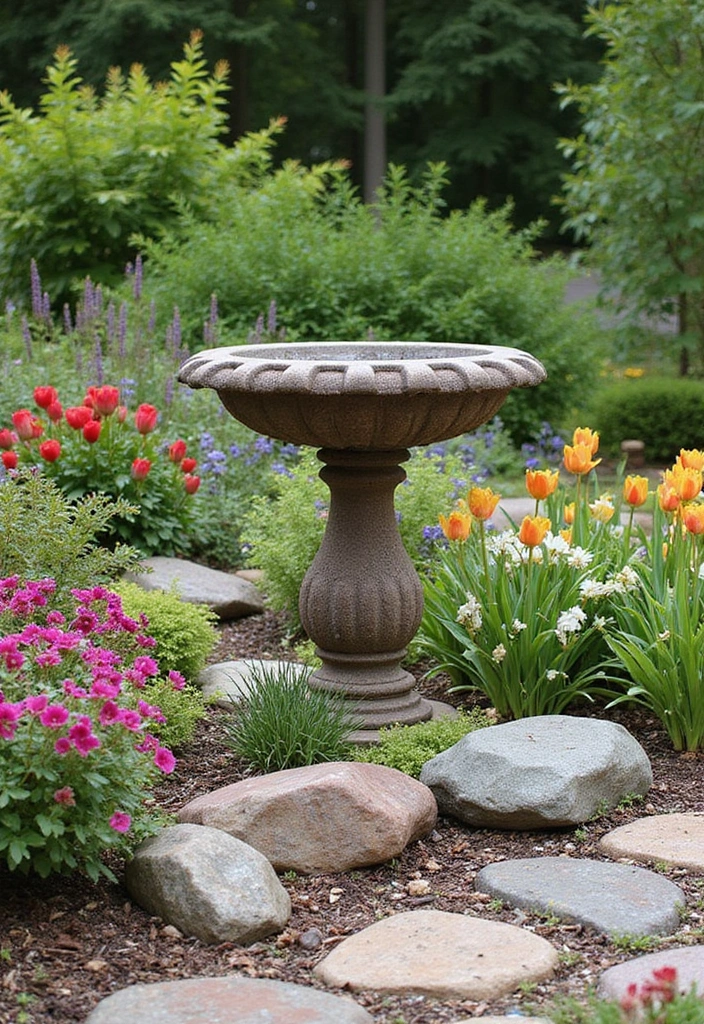 20 Rock Garden Ideas That Will Transform Your Backyard Into a Stunning Oasis! - 12. Seasonal Rock Gardens
