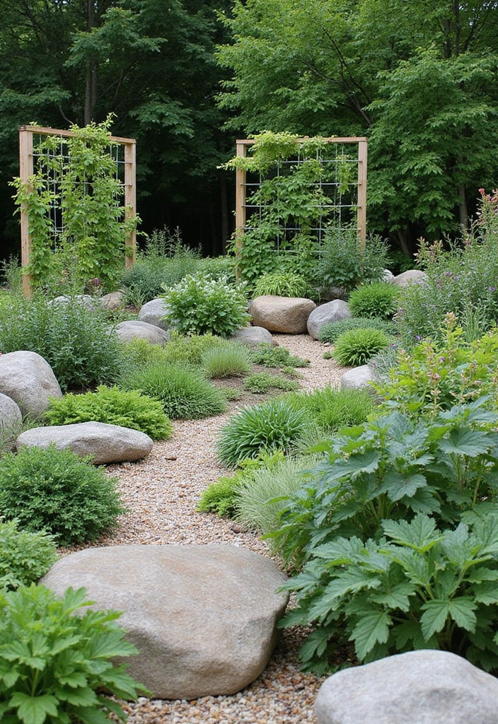 20 Rock Garden Ideas That Will Transform Your Backyard Into a Stunning Oasis! - 14. Edible Rock Gardens