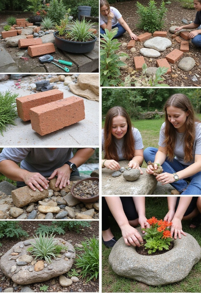 20 Rock Garden Ideas That Will Transform Your Backyard Into a Stunning Oasis! - 18. DIY Rock Garden Projects