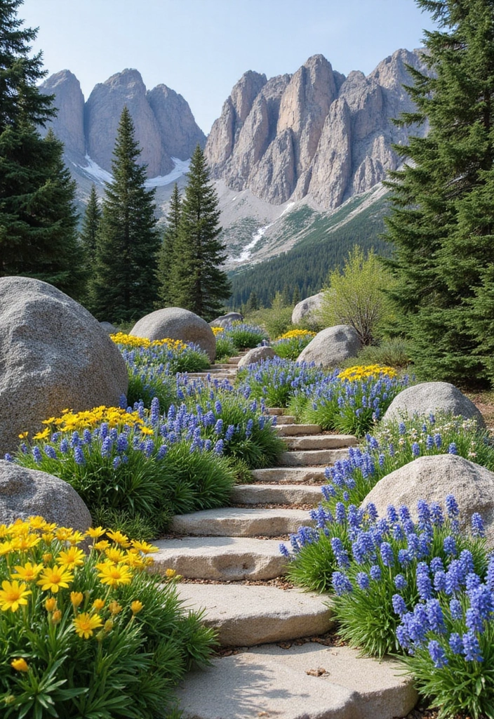 20 Rock Garden Ideas That Will Transform Your Backyard Into a Stunning Oasis! - 2. Alpine-Inspired Gardens