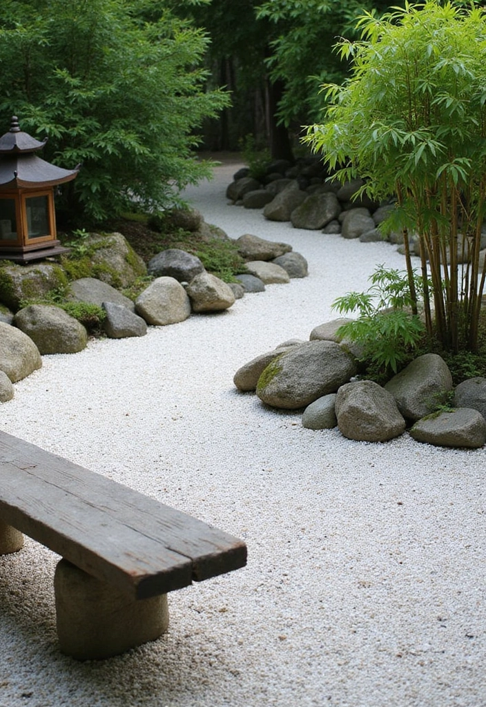 20 Rock Garden Ideas That Will Transform Your Backyard Into a Stunning Oasis! - 3. Zen Rock Gardens