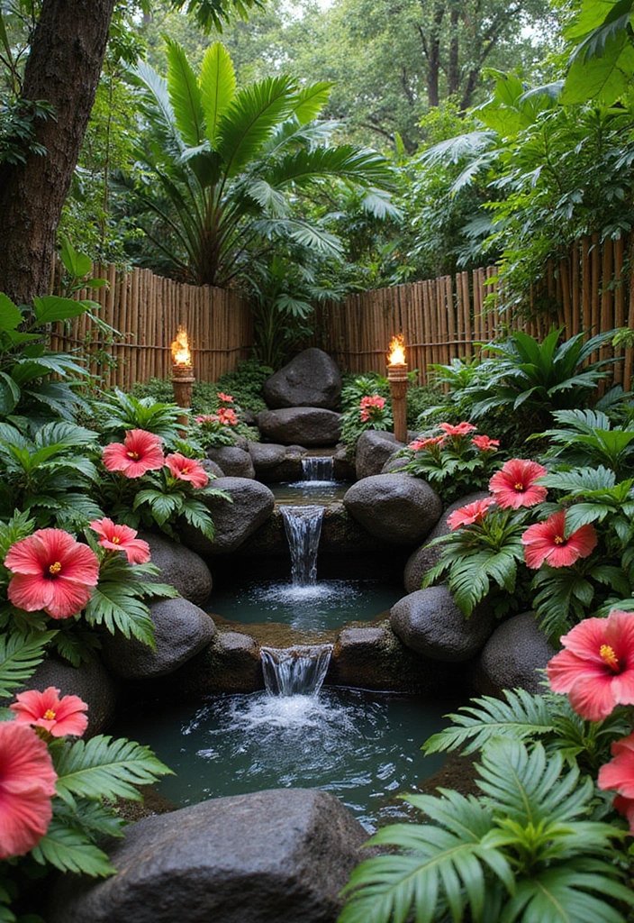 20 Rock Garden Ideas That Will Transform Your Backyard Into a Stunning Oasis! - 8. Tropical Rock Gardens