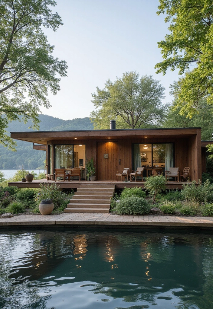 21 Modern Lake House Decor Ideas to Transform Your Space into a Stylish Retreat! - 20. Integration of Technology and Nature