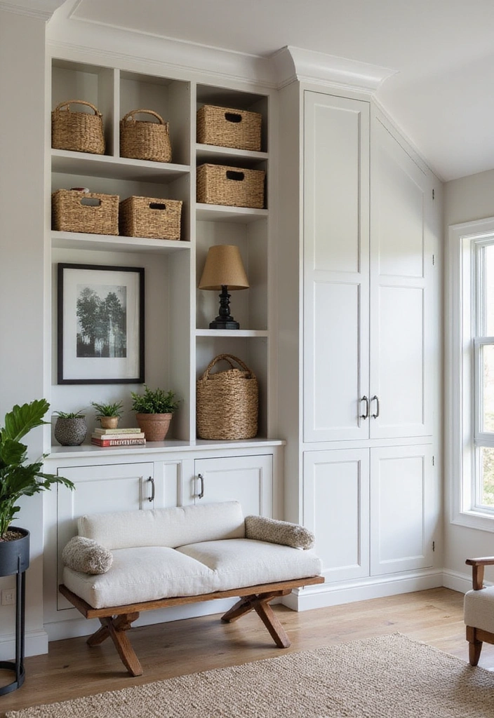 21 Modern Lake House Decor Ideas to Transform Your Space into a Stylish Retreat! - 4. Smart Storage Solutions
