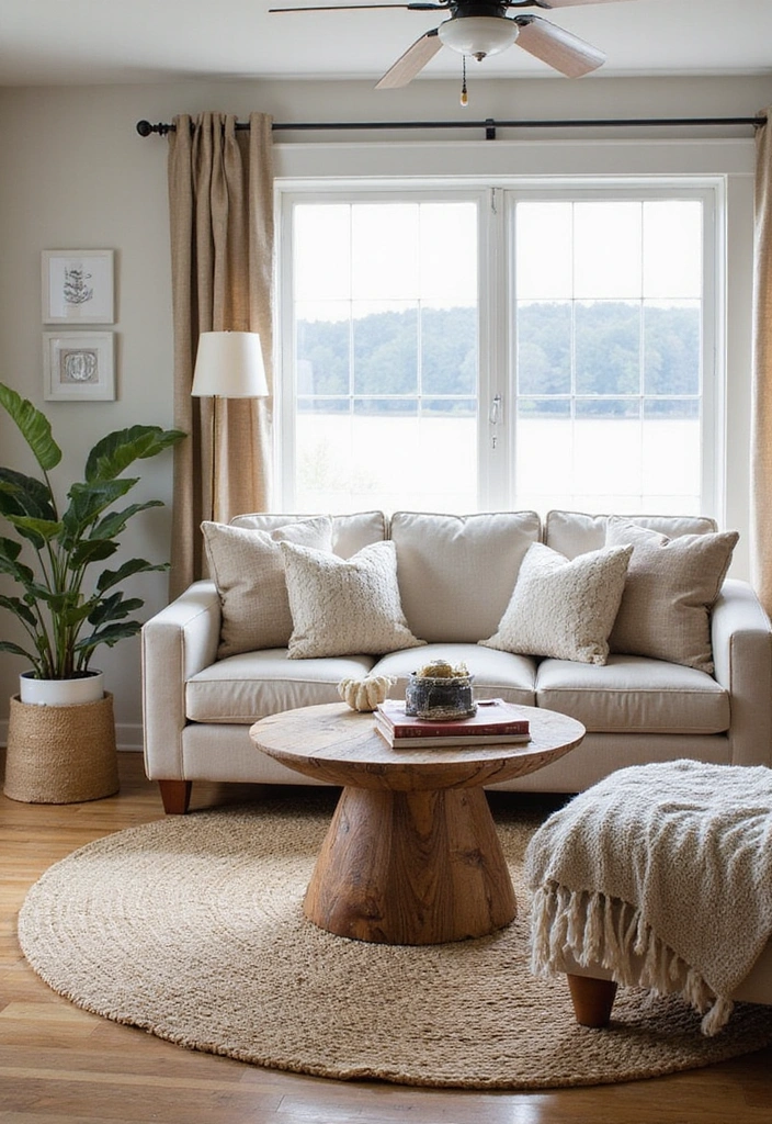 21 Modern Lake House Decor Ideas to Transform Your Space into a Stylish Retreat! - 5. Textured Layers for Depth