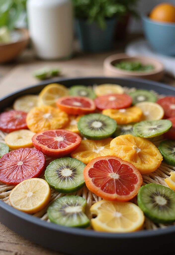 21 Refrigerator Organization Hacks for Fresh Fruits and Veggies (You'll Thank Me Later!) - 12. Use a Food Dehydrator