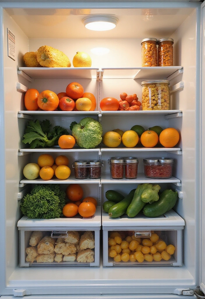 21 Refrigerator Organization Hacks for Fresh Fruits and Veggies (You'll Thank Me Later!) - 20. Rotate Your Produce