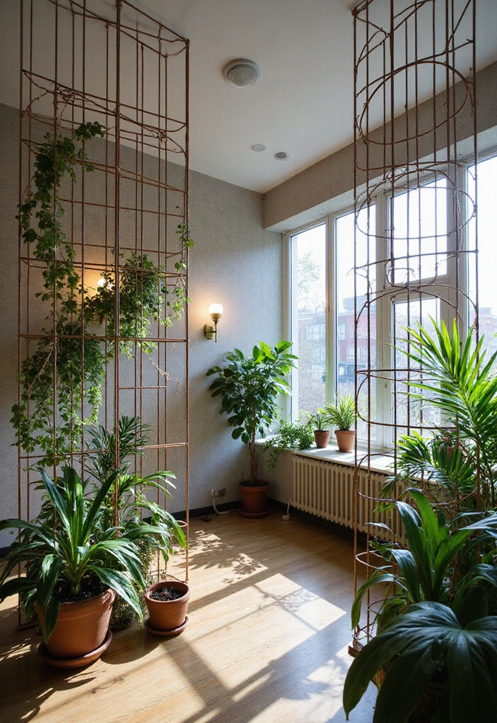 22 Best Room Dividers for Privacy and Style (Your Neighbors Will Be Jealous of #11!) - 18. Decorative Room Grids