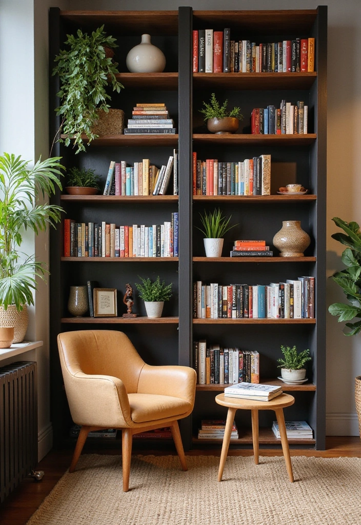 22 Best Room Dividers for Privacy and Style (Your Neighbors Will Be Jealous of #11!) - 2. Bookshelf Dividers