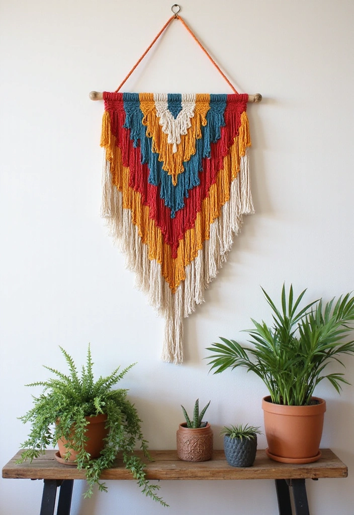 22 DIY Farmhouse Shelf Decor Ideas You Can Create This Weekend (Prepare for #8 to Blow Your Mind!) - 8. Unique DIY Wall Art